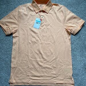 Nike Men's Light Orange Polo Shirt